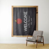 黒板先生学校教室の背景Ta タペストリー (インサイチュ)