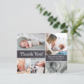 黒板写真生まれたばかりのコラージュ赤ちゃんシャワー (スタンド正面)