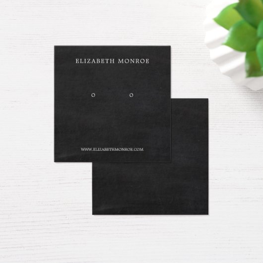 黒板効果イヤリングホルダー、ジュエリー表示 (デスク)