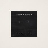 黒板効果イヤリングホルダー、ジュエリー表示 (正面)