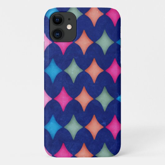 黒板回路パターン Case-Mate iPhoneケース (裏面)