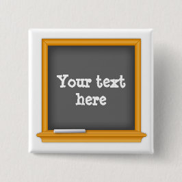 黒板学校スピリットバッジ 缶バッジ