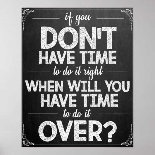 黒板教室ポスター ポスター (正面)