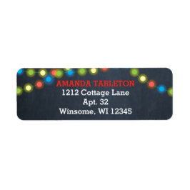 黒板数々のライト赤パーソナライズされた ラベル