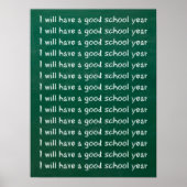 黒板書病 ポスター (正面)