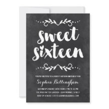 黒板書道 | Sweet sixteen誕生日