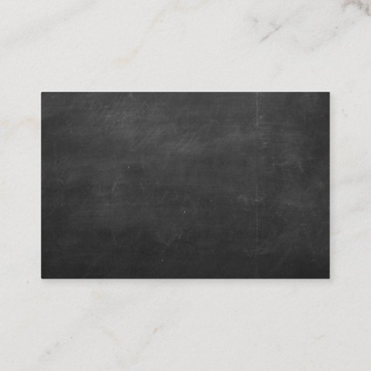 黒板犬またはペットグルーミング ロイヤリティカード (裏面)