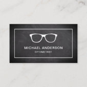 黒板白眼鏡アイドクターフォトメータ 名刺 (正面)