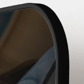 黒板白黒感動的引用文写真 ピックルボールラケット (左詳細)