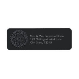 黒板紙マンダラ ラベル