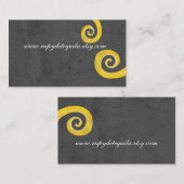 黒板素朴ヴィンテージ 名刺 (正面/裏面)