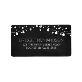 黒板結婚住所 シール