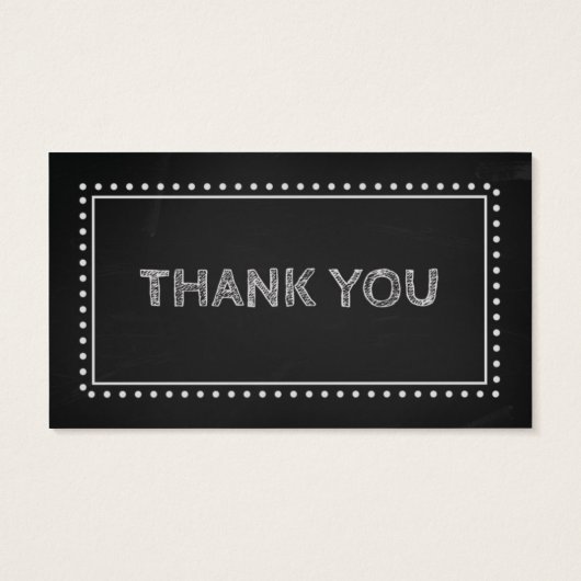 黒板結婚式の引き出物ラベル (裏面)