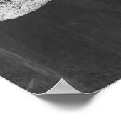 黒板美学を用いた肺の解剖学 ポスター (角)