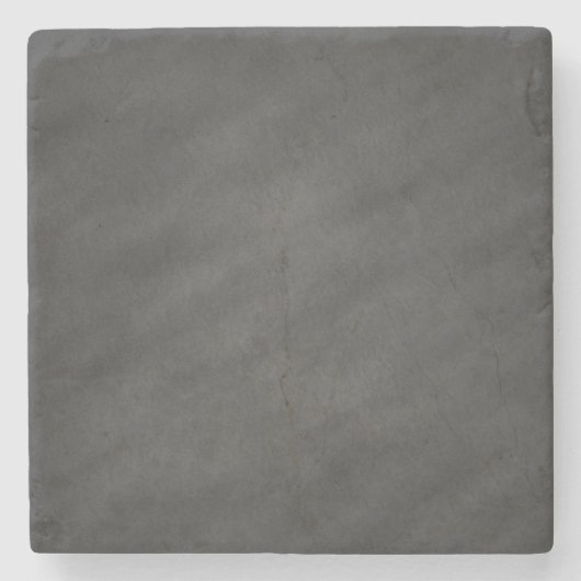 黒板背景灰色チョーク空白の板 ストーンコースター (正面)