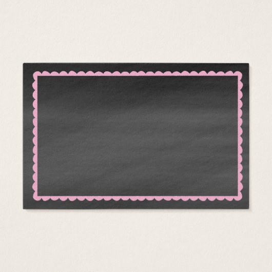 黒板象の赤ちゃん女の子シャワーが本を持って来る (裏面)