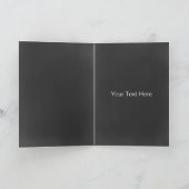 黒板野球選手クリスマスカード シーズンカード (内部)