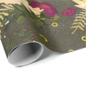 黒板金ゴールド銀星星座スカイ ラッピングペーパー (ロールコーナー)