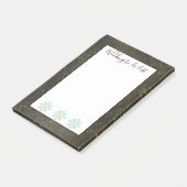 黒板金ゴールド銀結婚星のリスト ポストイット (アングル)