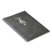 黒板音楽は感覚が引用文のように聞こえるものにです ノートブック (右側)