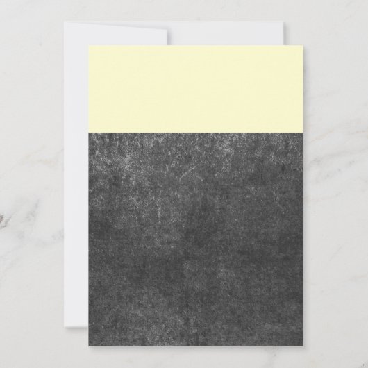 黒板高茶ヴィンテージデザート 招待状 (裏面)