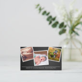 黒板3の組み立てられた写真|の写真撮影 名刺 (スタンド正面)