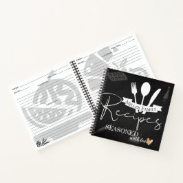 黒板 | ファミリレシピコレクション緩和曲線 ノートブック