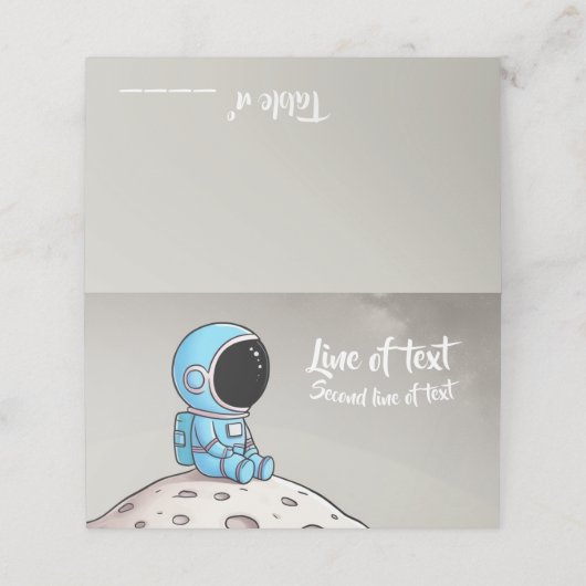 黒板 プレイスカード (外部開封)