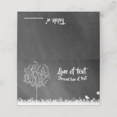 黒板 プレイスカード (外部開封)