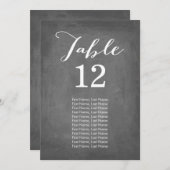 黒板 個別 テーブル カード (正面/裏面)