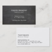 黒板 名刺 (正面/裏面)