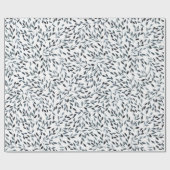 黒枝包み紙 ラッピングペーパー (フラット)