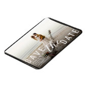 黒枠オーバーレイ写真 保存日 結婚式 マグネット (左側)