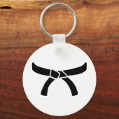 黒柔道帯 キーホルダー (正面)