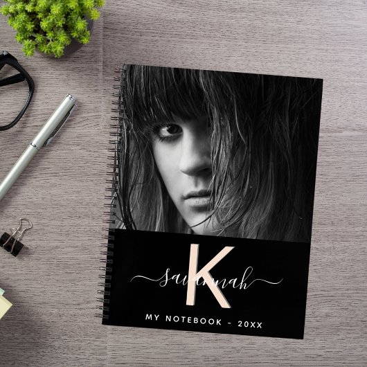 黒桃フォトモノグラム ノートブック