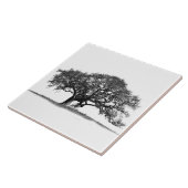 黒樫の木 タイル (側面)