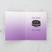 黒檀とアイボリー私たちは一緒にグリーティングカード カード (内部)