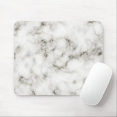 黒檀のアイボリーの大理石 マウスパッド (マウス)