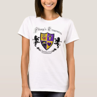 黒檀の宝物ロゴのティー Tシャツ