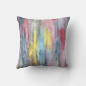 黒檀の虹の枕黄色 クッション (裏面)