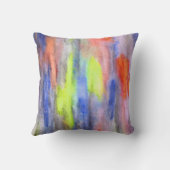 黒檀の虹色の枕 クッション (裏面)