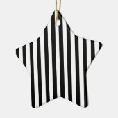 黒檀の雪 セラミックオーナメント (左)