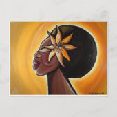 黒檀はがき ポストカード (正面)