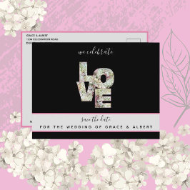 黒檀バニラストロベリーアジサイ保存日 ポストカード