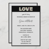 黒檀バニラストロベリーアジサイ・リハーサル 招待状 (正面/裏面)