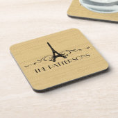 黒檀フランスののコースターセット コースター (左側)