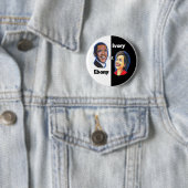 黒檀及びアイボリー 缶バッジ (インサイチュ)