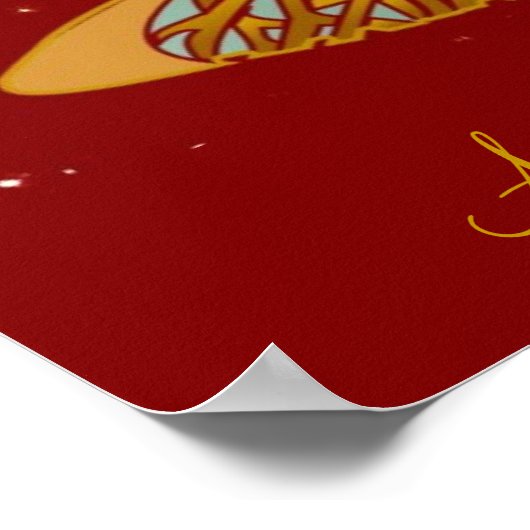 黒檀 ポスター (角)