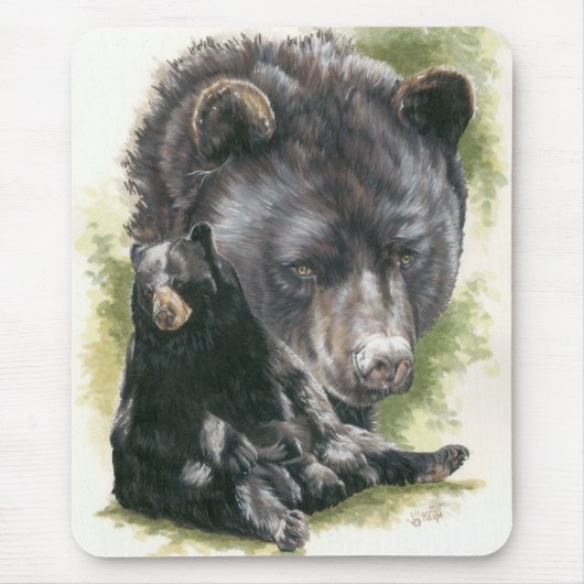 黒檀 マウスパッド (正面)