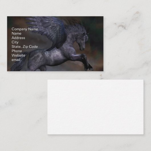 黒檀 名刺 (正面/裏面)